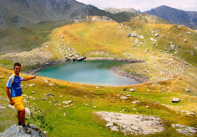 Гірське озеро в Косово.