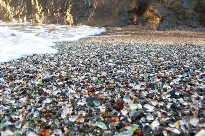 Скляний пляж, Форт Брегг, Каліфорнія, США