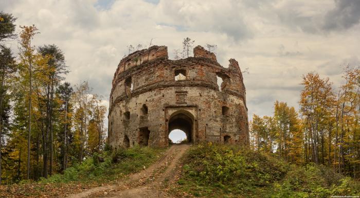 Добро́мильський за́мок (За́мок Ге́рбуртів), розташований за 4 км на південь від міста Добромиля, що в Старосамбірському районі Львівської області.