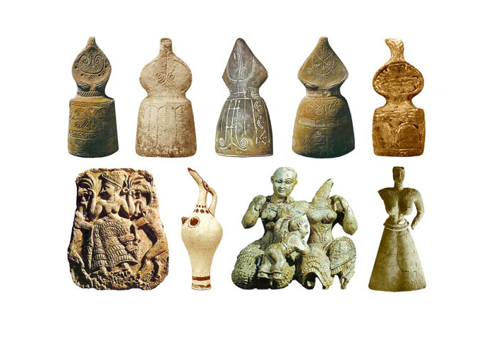 Скульптури Богинь 1600-1000 до н.е.