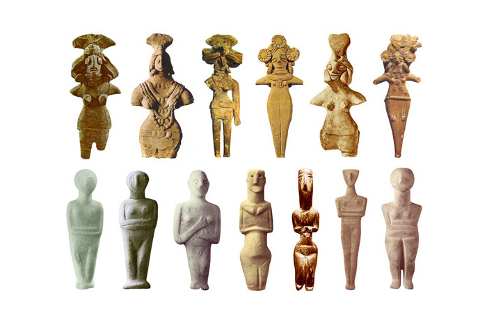 Скульптури Богинь 3000-2200 до н.е.