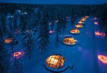 Унікальний готель у Лапландії зі скляними іглу для незабутнього відпочинку (1)