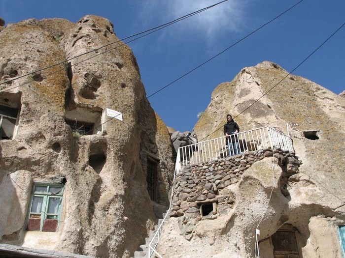 Кандован - дивне місто-термітник в Ірані (4)