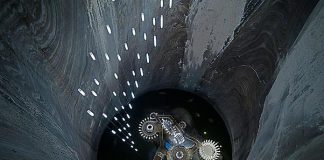 Соляна шахта в Турда. Нова печера Бетмена (9)