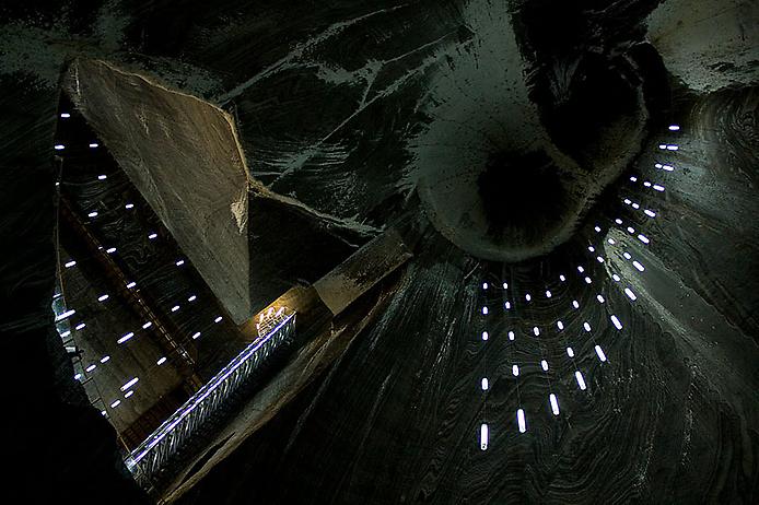 Соляна шахта в Турда. Нова печера Бетмена (8)