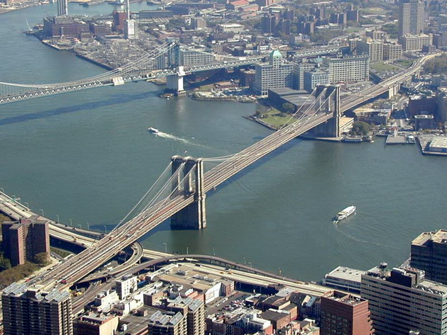 Бруклінський міст - один із символів Нью-Йорка (16)