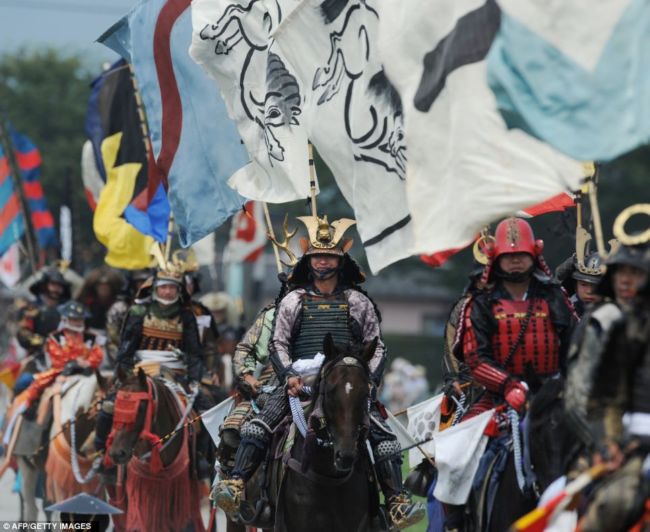 Фестиваль самураїв Soma Nomaoi (Японія) (5)