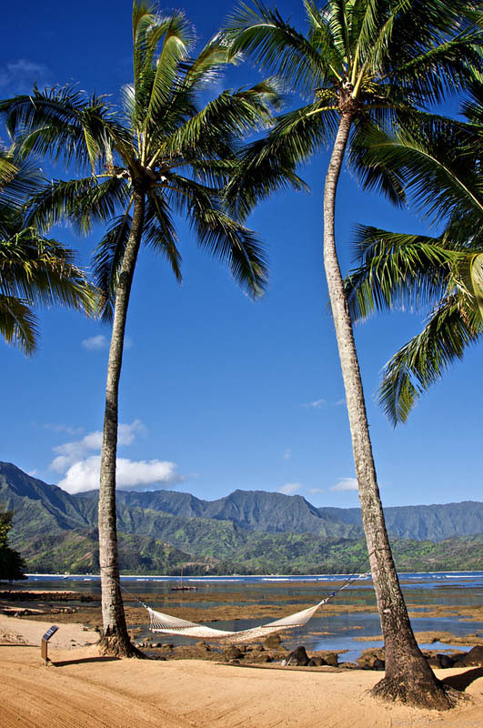 25 місць ідеальних для того, щоб полежати в гамаку (Кауаї, Гаваї.)