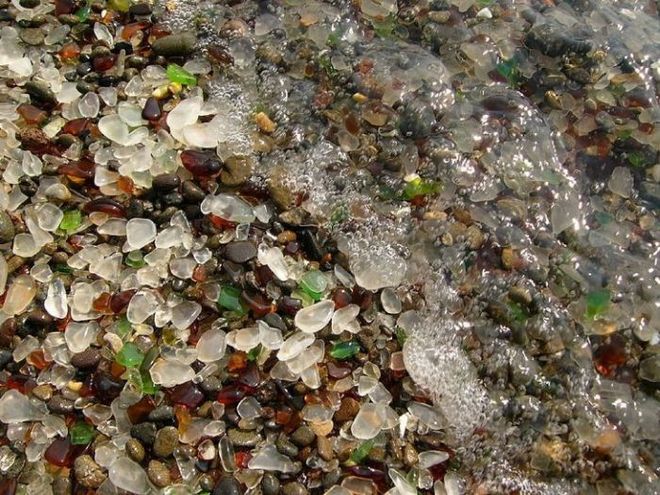 Скляний пляж, Форт Брегг, Каліфорнія, США