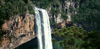Водоспад Каракол, мальовничий водоспад в лісах Бразилії (2)