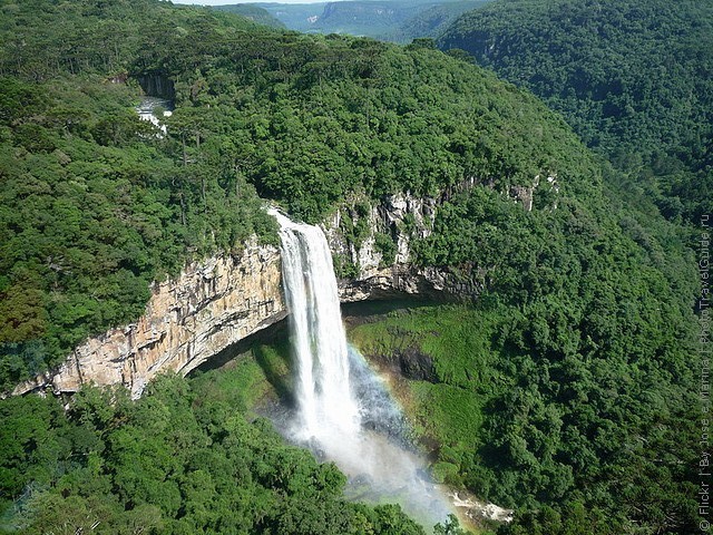 Водоспад Каракол, мальовничий водоспад в лісах Бразилії (6)