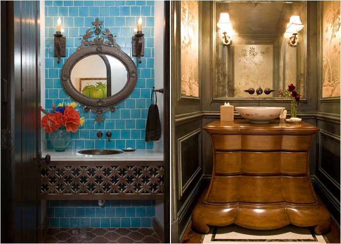 Інтер'єр туалетної кімнати від Hann Builders і Harte Brownlee & Associates Interior Design