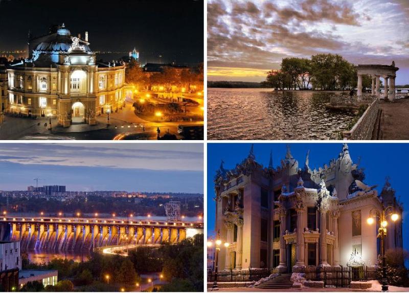Топ-10 українських міст з найкрасивішими вечірніми пейзажами (фото)