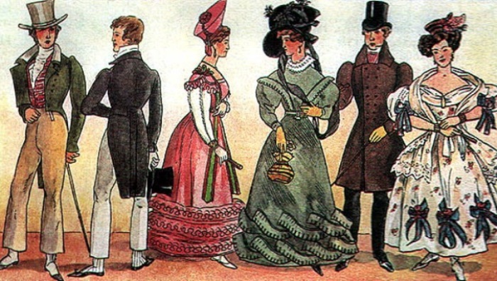 Побут жінок Європи в XVIII-XIX століттях