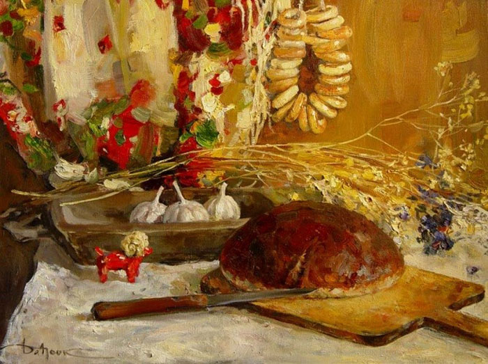 Картина “Хліб”, художник К. Дацук