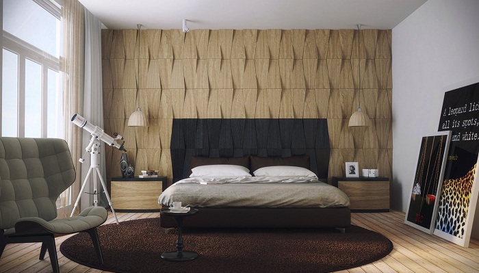 Симпатичний декор спальної в сірому кольорі, що виглядає неймовірно.