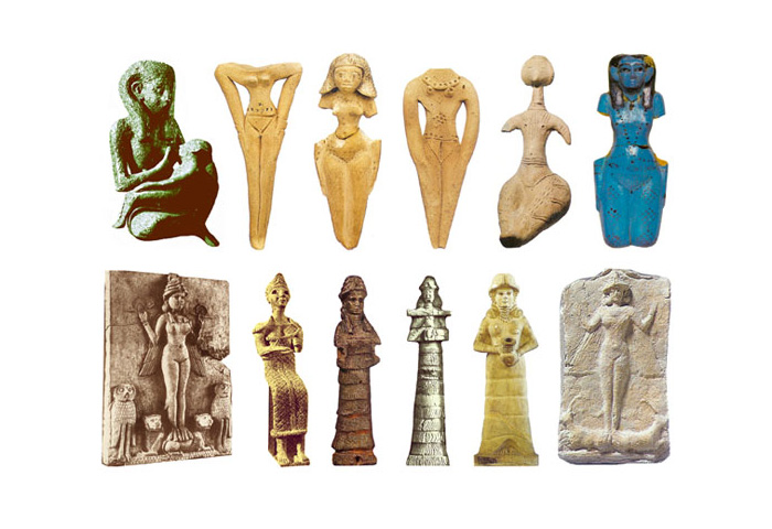 Скульптури Богинь 2200-1600 до н.е.