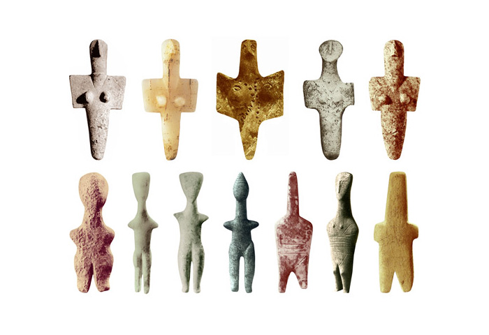Скульптури Богинь раннього бронзового століття
