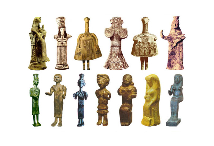 Скульптури Богинь Залізного століття