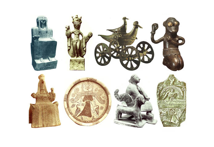 Скульптури Богинь Залізного століття