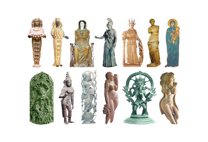 Скульптури Богинь нашої ери