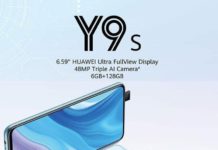 Huawei Y9s отримав екран Ultra FullView без вирізів, бічний сканер і ціну $220