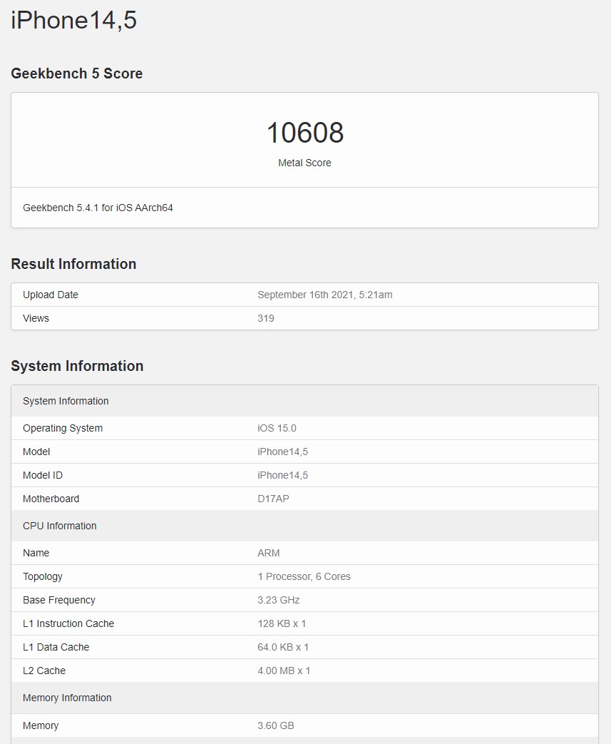 Звичайні iPhone 13 сильно поступаються моделям Pro в тестах GPU ВСВІТІ