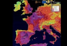 Європа задихається від спеки: теплові хвилі видно з космосу