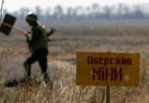 Майже половину території України заміновано