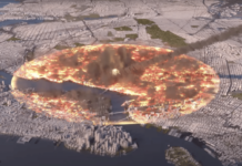 В мережі показали симуляцію падіння різних астероїдів на Землю