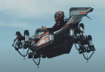 Французька компанія показала одномісний дрон на реактивній тязі, що літає на гасі (відео)