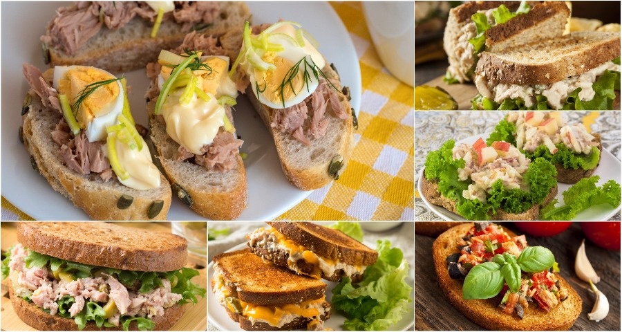 Бутерброди з тунцем: топ-7 простих оригінальних рецептів бутербродів та сендвічів