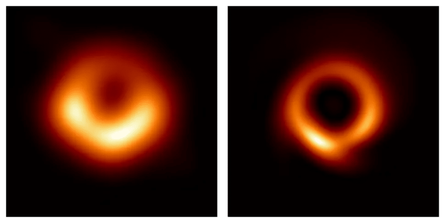 Вчені використали штучний інтелект для підвищення якості зображення чорної діри