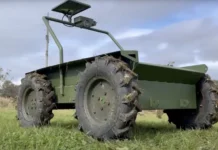 Український виробник Electroagrotechnic представив логістичний наземний дрон з вантажопідйомністю 300 кг